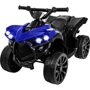 Montable Cuatrimoto Mini Electrica Infantil 25w 3 Km/h 6v Color Azul