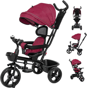 Triciclo Bicicleta Carriola Bebes 2-6 Años Paseo