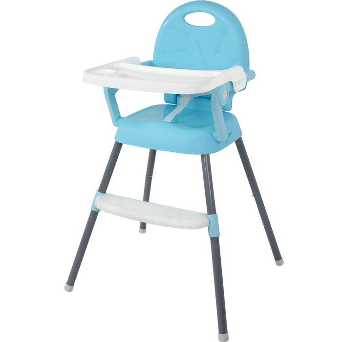 Silla Periquera Alta Bebe 3 En 1 Plegable Bandeja Ajustable