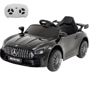 Montable Electrico Tipo Mercedes 12v con Control Remoto y Luces Negro