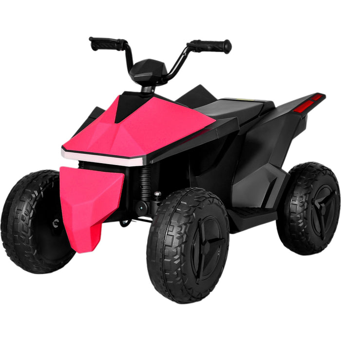 Cuatrimoto Tesla Electrica Montable Niños 12v 8 Km/h Color Rosa