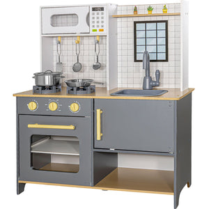 Cocina Infantil Madera Niños Cocinita Moderna Accesorios