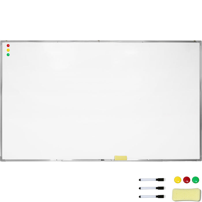 Pizarron Escolar Blanco 120x200cm Marcadores Borrador Imanes