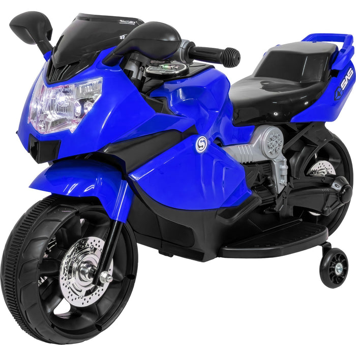 Moto Montable Eléctrica 6v Carrito Niño Música Luz Usb