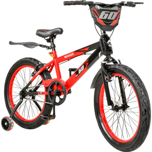 Bicicleta Infantil Rodada 20 Niños Bici Color Rojo Luces Led