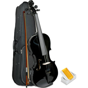 Violí­n Acústico 4/4 Incluye Arco, Brea y Estuche Color Negro