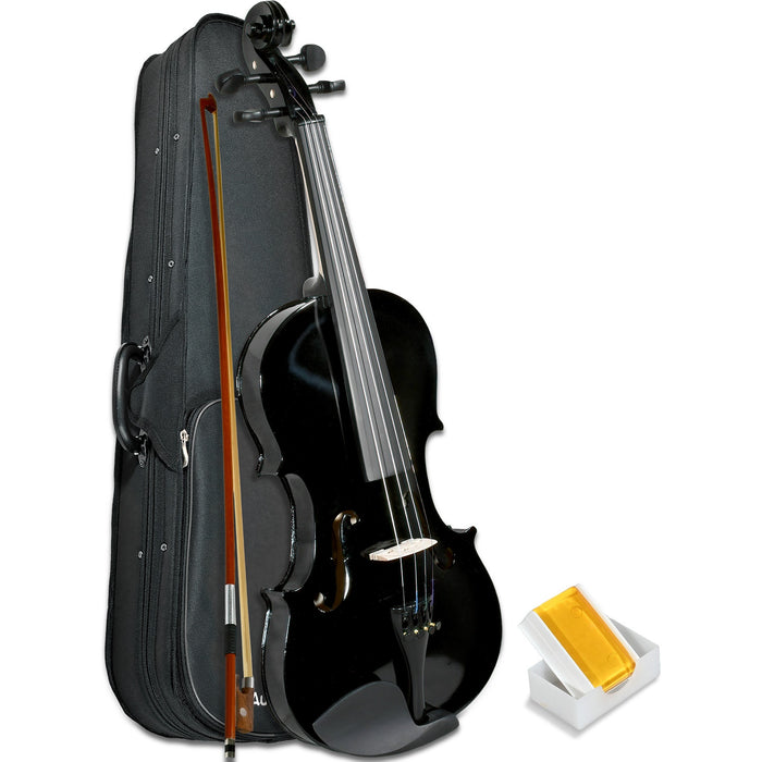 Violí­n Acústico 4/4 Incluye Arco, Brea y Estuche Color Negro