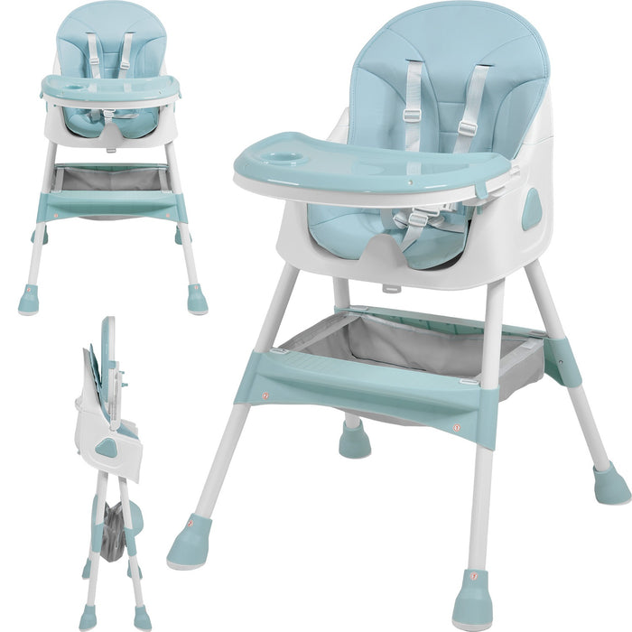 Silla Periquera Bebe Alta Plegable 2 Niveles 12-72 Meses