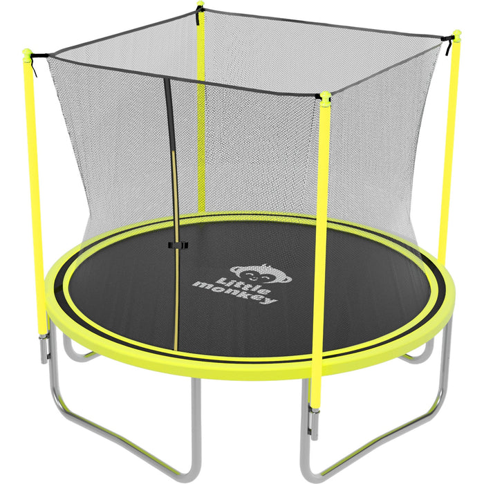 Trampolin Brincolin 8 Pies (2.44 m) para Niños Reforzado con Red