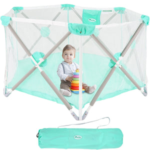 Corralito Para Bebe Plegable Infantil 1.40m Gimnasio Juegos
