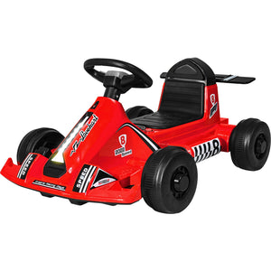 Go Kart Eléctrico 12v F1 Niño Música Mp3 Usb Luz Color Rojo