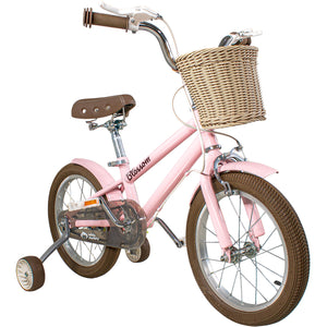 Bicicleta Infantil Niña Rodada 16 Rosa Ruedas Entrenamiento Color Rosa