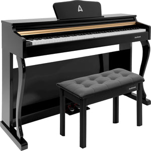 Piano Digital 88 Teclas Teclado Electrico 15v 3a 900 Ritmos