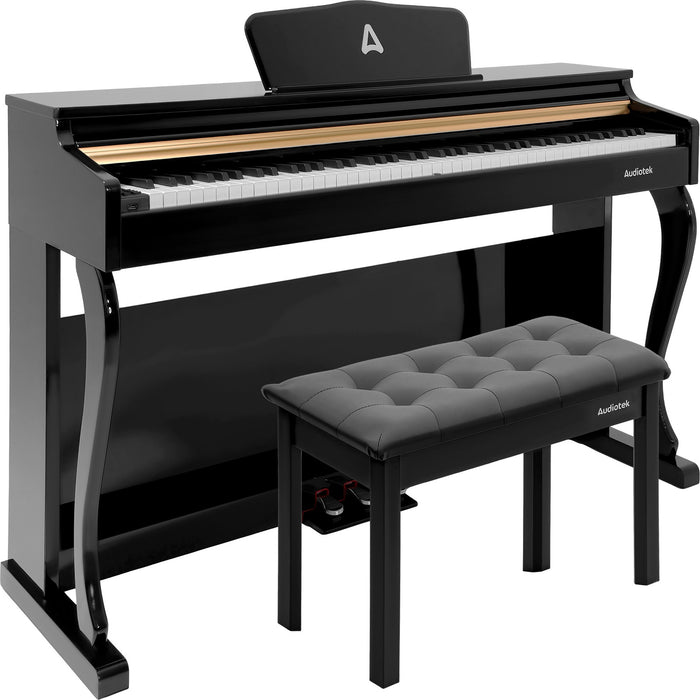 Piano Digital 88 Teclas Teclado Electrico 15v 3a 900 Ritmos