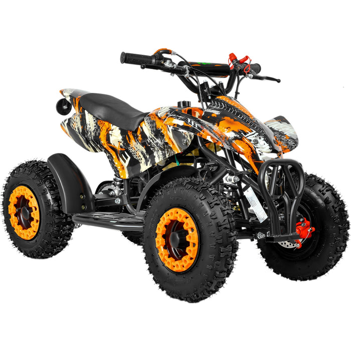 Cuatrimoto Motor A Gasolina 49cc Niños Montable Atv 45km/h