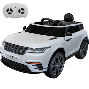 Montable Electrico Tipo Camioneta 12v con Control Remoto Color Blanco
