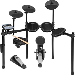 Bateria Electrica Electronica Digital Set 9 Piezas Pedales