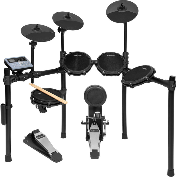 Bateria Electrica Electronica Digital Set 9 Piezas Pedales
