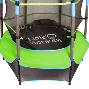 Trampolin Brincolin Individual 1.4m (4.59 pies) para Niños Color Verde
