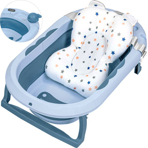 Bañera Bebe Tina Pegable Portatil Viaje Cojin Termometro