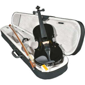 Violí­n Acústico 4/4 Incluye Arco, Brea y Estuche Color Negro