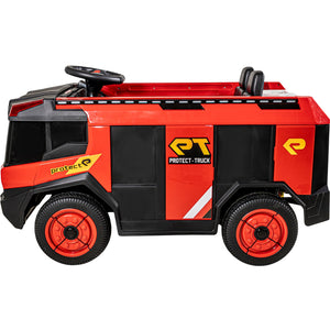 Montable Camión Bombero 12v Luces, Sonido Y Función De Agua