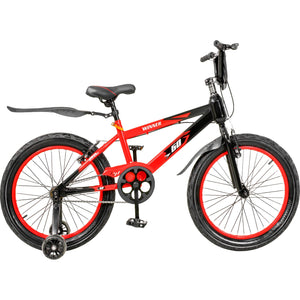Bicicleta Infantil Rodada 20 Niños Bici Color Rojo Luces Led