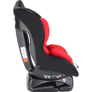 Autoasiento Rojo Bebe 3 Ajustes Arnes 5 Puntos Seguridad