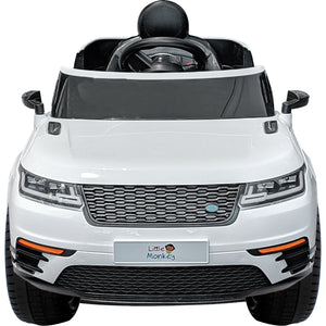 Montable Electrico Tipo Camioneta 12v con Control Remoto Color Blanco