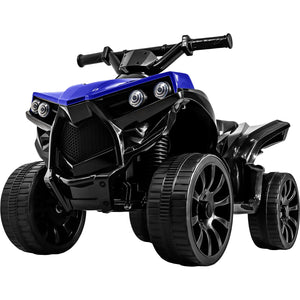 Montable Cuatrimoto Mini Electrica Infantil 25w 3 Km/h 6v Color Azul