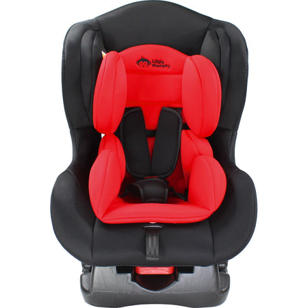 Autoasiento Rojo Bebe 3 Ajustes Arnes 5 Puntos Seguridad