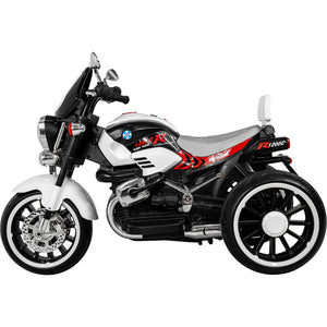 Moto Eléctrica Blanca Montable Para Niños De 2 A 5 Años Blanca