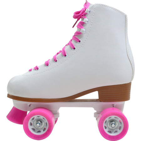 Patines 4 Ruedas Chicago Blancos Unisex Quads Profesionales Talla 28