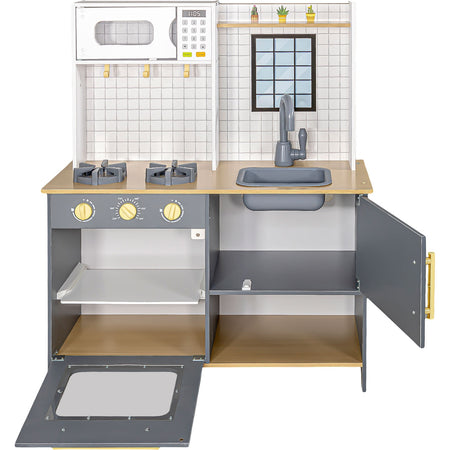 Cocina Infantil Madera Niños Cocinita Moderna Accesorios