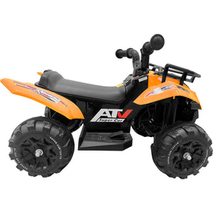 Cuatrimoto Montable Eléctrica 6v Moto Niña Música Led Negro