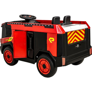Montable Camión Bombero 12v Luces, Sonido Y Función De Agua
