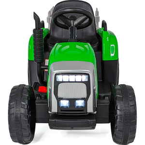 Montable Electrico Tipo Tractor 12v 8 Km con Luz y Sonido