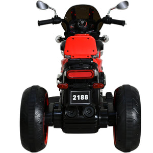 Moto Eléctrica Blanca Montable Para Niños De 2 A 5 años Color rojo
