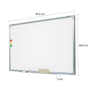 Pizarron Blanco 90x60 De Alta Calidad Plumones