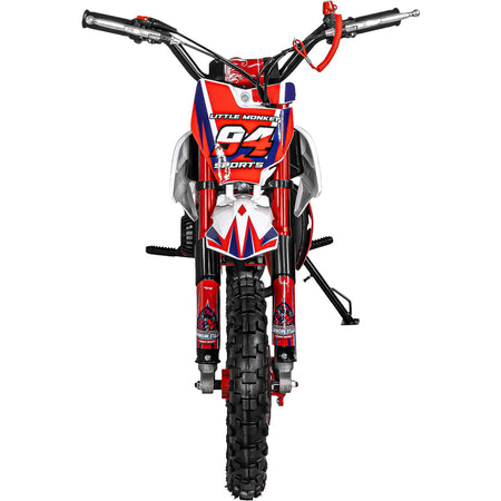 Moto Cross Pocket Montable Niños Motor Gasolina 45km/h Roja