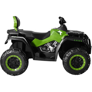 Montable Cuatrimoto Electrica Usb Bluetooth Radio 2 Vel 12v Color Verde