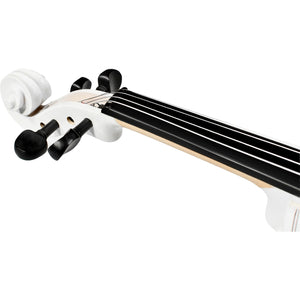 Violí­n Acústico 4/4 Incluye Arco, Brea y Estuche Color Blanco