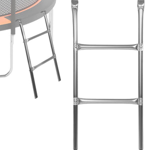 Escalera Trampolin Universal De 2 Pasos Peldaños Acero