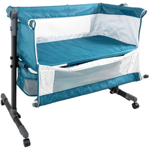 Cuna Cama Colecho Cambiador Bebe Mosquitero Ruedas 3 En 1