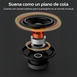 Piano Digital 88 Teclas Teclado Electrico 15v 3a 900 Ritmos