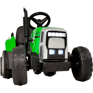 Montable Electrico Tipo Tractor 12v 8 Km con Luz y Sonido