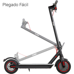 Scooter Electrico Monopatin Plegable 32km Luz Led 350w	Negro E-be