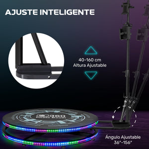 Cabina Foto Video 360° Photobooth 100 Cm Control Automatica Audiotek