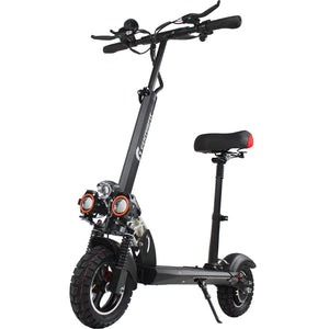 Scooter Electrico Con Asiento Luz Led Usb Alarma 48 Km/h CENTURFIT
