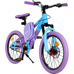 Bicicleta Infantil Rodada 20 Niños Bici Starlight Color Morada